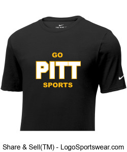 Nike Mens Dri-FIT Cotton/Poly T-Shirt Design Zoom
