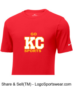 Nike Mens Dri-FIT Cotton/Poly T-Shirt Design Zoom