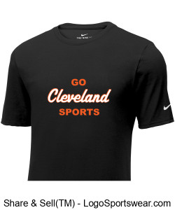 Nike Mens Dri-FIT Cotton/Poly T-Shirt Design Zoom