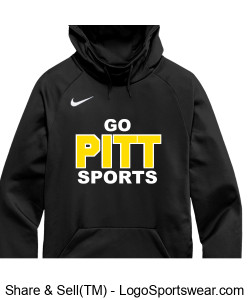 Official Nike GoPittSports Black Hoodie Design Zoom