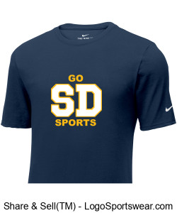 Official Nike GoSDSports Therma-Fit T-shirt - Black Design Zoom